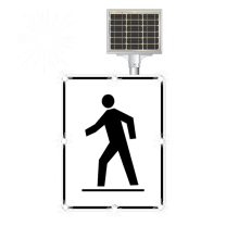 BlinkerSign Flashing LED Pedestrian Crossing