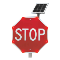 BlinkerSign Flashing LED Stop Sign