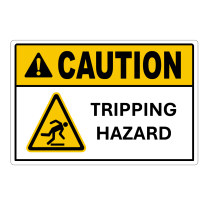 Caution - Tripping Hazard