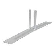 Galvanized Base Plate (Feet) For 6' Fence & Steel Barricades