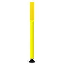 Impact Recovery Systems (IRS) Yellow Long Squeeze Top Flexible Delineator Post