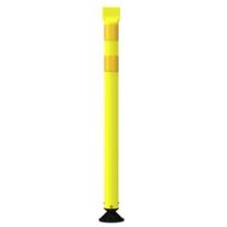 Impact Recovery Systems (IRS) Yellow Short Squeeze Top Flexible Delineator Post