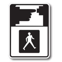 RA-13 PEDESTRIAN PUSHBUTTON 45cmX60cm