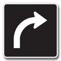 RB-42 Right Turn Only