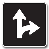 RB-44 Straight Through or Right Turn Only (Rental)