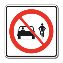 RB-66 Do Not Pass Bicycles