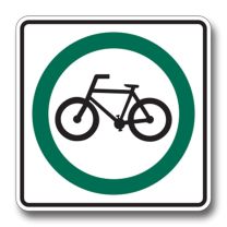 RB-69 Bicycles Permitted