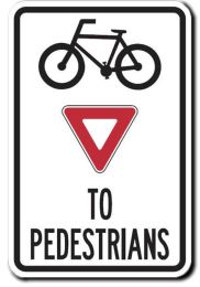 RB-73 Yield to Pedestrians - RB Series Signs - Regulatory Signs - Signs ...