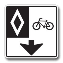 RB-84 Reserved Bicycle Lane