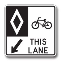 RB-84A Reserved Bicycle Lane