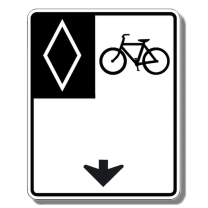 RB-90TAC Reserved Bicycle Lane