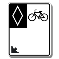 RB-91TAC Reserved Bicycle Lane