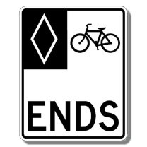 RB-92TAC Reserved Bicycle Lane