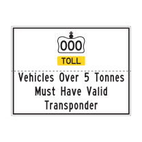 RB-97A Vehicles Over 5 Tonnes Must Have Valid Transponder