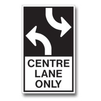 RB-48A Two-Way Left Turn Lane Centre Only