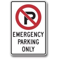 RB-58 Emergency Parking Only