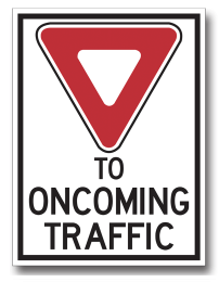 RB-91 Yield To Oncoming Traffic (Rental)