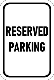 Reserved Parking