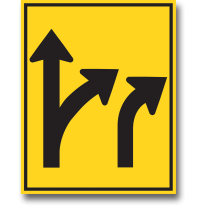 WA-51R RIGHT EXIT NEXT EXIT / THROUGH 120cmX150cm