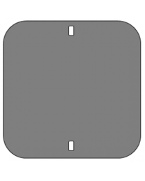 BLANK SQUARE 45X45 ALU .081