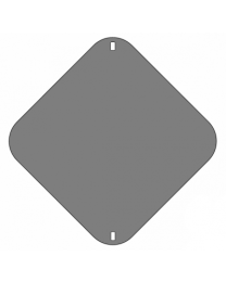 BLANK DIAMOND 60X60 STL 16GA GALVANIZED