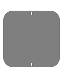 BLANK SQUARE 60X60 STL 16GA GALVANIZED