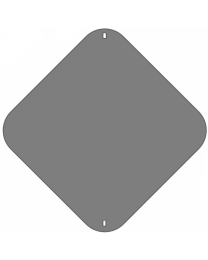 BLANK DIAMOND 90X90 STL 16GA GALVANIZED