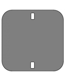 BLANK SQUARE 30X30 ALU .064