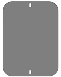 BLANK PORTRAIT 45X60 ALU .064