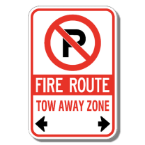 SFR-21 No Parking Fire Route