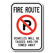 SFR-23 No Parking Fire Route