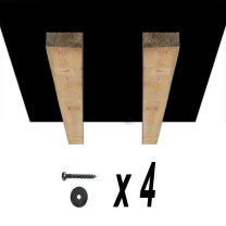 Flat Mounting Option for Signs 60x60 cm to 120x240 cm