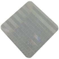 White Snow Plow Reflective Marker