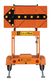 SolarTech Silent Sentinel (MTO) Trailer Mounted TC-12 Arrow Board