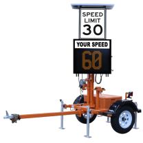  Ver-Mac SP-3248V Trailer-Mounted Radar Speed Sign