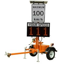 Ver-Mac SP-715V Trailer-Mounted Radar Speed Sign