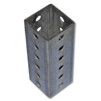 Galvanized Steel Perforated Post Sleeve