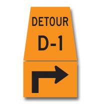 TC-10AR DETOUR RIGHT TURN 