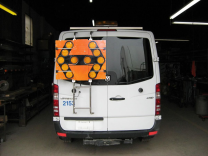 Stinson SE2430 Truck Mounted TC-12 Arrow Board (Fully Automatic)