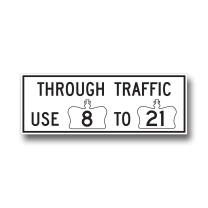 TC-62 ALTERNATE HIGHWAY ROUTE 120cmX240cm