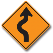 TC-9L Diversion Warning Left