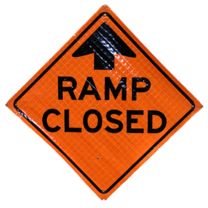 TC-35 Ramp Closed Ahead SB Roll-Up