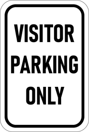 Visitor Parking Only