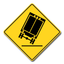 WA-75R Truck Overturning Right