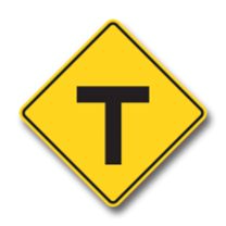  WA-14 T-Intersection Uncontrolled