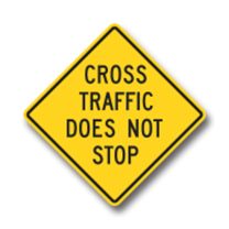 WA-19 Cross Traffic Does Not Stop