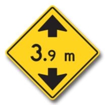 WA-26 Low Clearance Ahead