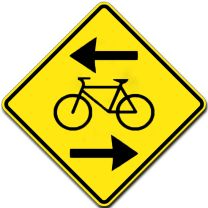 WC-43 Contraflow Bike Lane Crossing