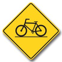 WC-14 Bicycle Crossing Ahead
