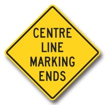 WC-17 Centre Line Marking Ends